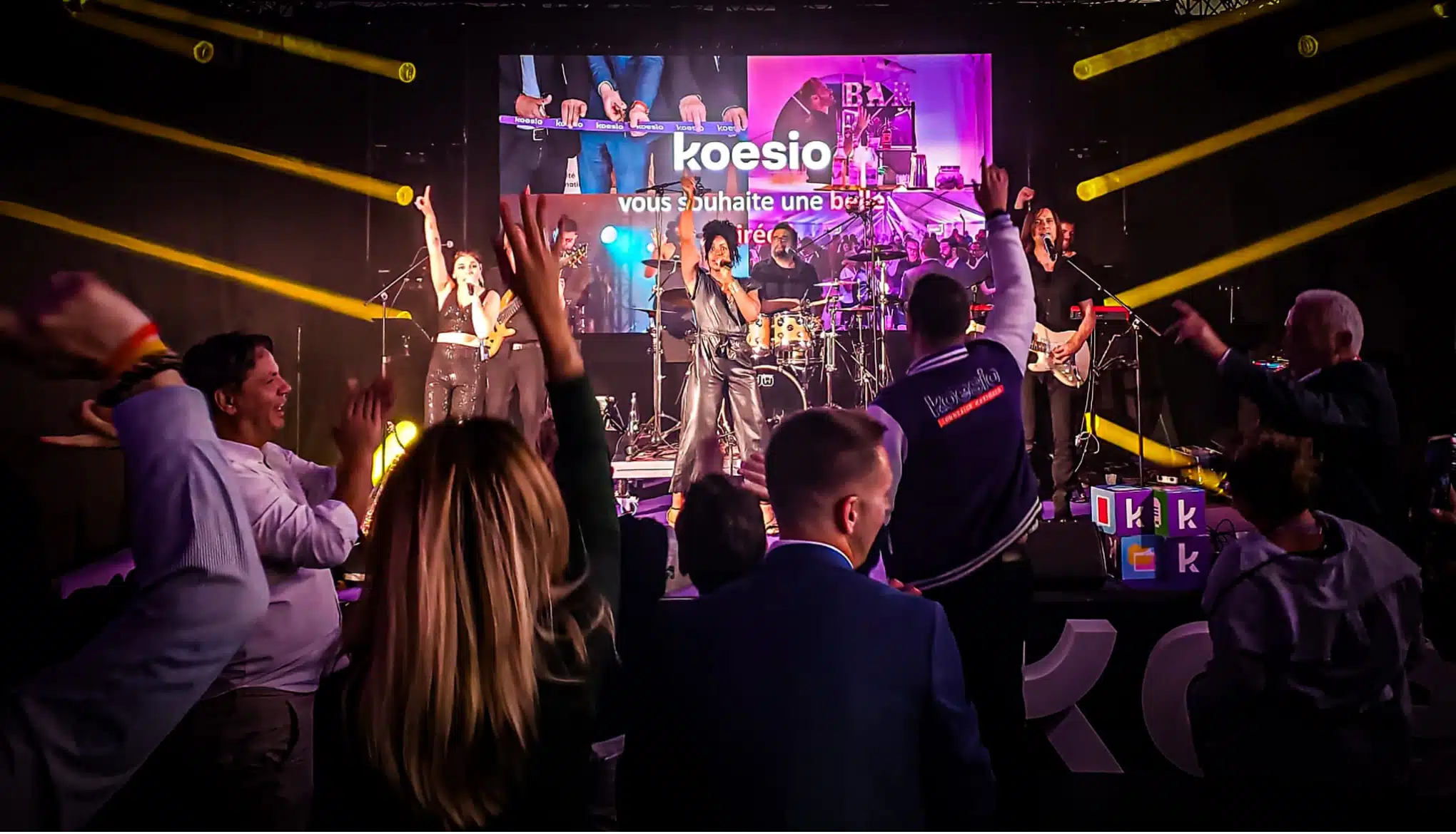 orchestre smart music pour animation soirée d'entreprise